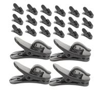 KOMBIUDA 200 Pezzi Auricolari Design Rotante per Microfoni Bavero Installazione Facile e Stabilità Garantita