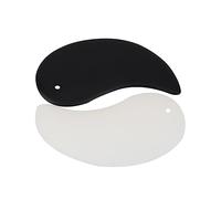 KOMBIUDA 2paia Tavoletta Gua Sha Naturale Per Massaggio Facciale Ergonomiche e Portatili Eliminano Tossine e Affaticamento Design Unico e Facile Da Trasportare
