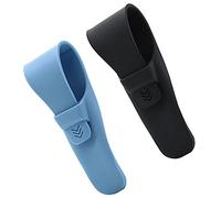 KOMBIUDA 2pezzi Custodia Per Rasoio Silicone Organizer Portatile Per Rasoio Copertura Protettiva Blu Scandinavo