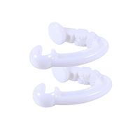 KOMBIUDA 2pezzi Ganci Antiscivolo Per Auricolari Compatibili Con Facili Installare Riduce La Pressione Sull Orecchio Colori Disponibili