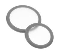 KOMBIUDA 2pezzi Membrane Di Ricambio Per Stetoscopio in Pvc Adatte Pazienti Pediatrici e Adulti Design Flottante Per Migliorare La Qualità Acustica Facile Da Sostituire Per Mantenere Lo Ste