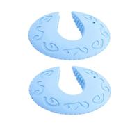 KOMBIUDA 2pezzi Per Silicone Blocca Porta Sicura Per Sicurezza Per Evitare Incidenti Porte e Proteggere Le Mani Dei Piccoli