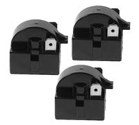 KOMBIUDA 3 pezzi Protettori Sovraccarico Ptc per Compressore Frigorifero per Frigorifero e Congelatore Facile Installazione e Design Professionale