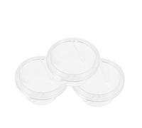 KOMBIUDA 3 Pz Piccola Ciotola Del Tiralatte Allattamento Del Neonato Scudo Per L'allattamento Ciotola Per Tiralatte Per Bambini Tiralatte a Mano Gel Di Silice Transparent