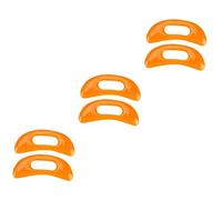 KOMBIUDA 3 Set Tavola Raschiante Massaggiatore Portatile Portable Massager Massaggiante Tenuto Strumento Di Massaggio Raschietto in Resina Per Il Corpo Strumenti Gua Sha 2 Pezzi * 3