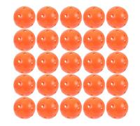 KOMBIUDA 35 Pezzi 35 Palline da Golf Cave in Plastica Arancione 42Mm, Set da 35 Pezzi per Allenamento Indoor e Outdoor, Accessori Golf per e Pratica in Giardino
