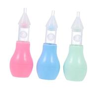 KOMBIUDA 3pezzi Aspiratori Nasali Silicone Per Ragazzo Ragazza Rimozione Delicata Di e Congestione Misti Facile Da Usare Design Anti-reflusso Per Respirazione Libera e Confortevole
