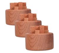 KOMBIUDA 3pezzi Diffusore Essenziali in Legno Portatile Per Camera Soggiorno e Ufficio Alimentazione Per Aromaterapia e Piccoli Spazi