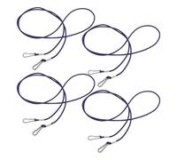 KOMBIUDA 4 pezzi Cinturini Antismarrimento per Guanti Corde in Elastiche da Collo per Sci e Guanti Invernali Supporto Sicuro e Accessori