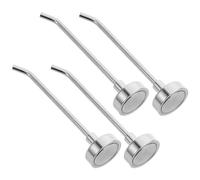 KOMBIUDA 4 Pezzi gancio per montaggio a parete portasciugamani ganci sospesi magnetici Ganci per tazze Silver