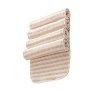 KOMBIUDA 4 Pezzi Pannolini Pieghevoli Piatti Pannolini Di Stoffa Lavabili Pannolino Notturno Perdite Rialzo Pad Cotone Assorbente Traspirante Ragazzo Ragazza Infanzia