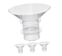 KOMBIUDA 4 Pz Convertitore Per Tiralatte Inserti Flangiati Accoglienti Per Mamma Inserto Flangia Tiralatte Inserti Flangiati in Silicone Inserti Flangia Gel Di Silice Tromba