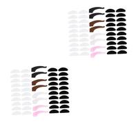 KOMBIUDA 40paia Silicone Nose Pads for Eyeglasses and Sunglasses Anti- Design with Ear Hooks for Enhanced Comfort and Stability