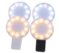 KOMBIUDA 4pezzi Luce Per Infermieri Ricaricabile Usb Piccola Luce Per Borsa Clip Per Trovare Chiavi e Telefono Di Notte Calda e Confortevole