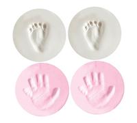 KOMBIUDA 4pezzi Ricordi Impronte Delle e Dei Piedi Per Crescita Del Souvenir Unici Per Shower Regali Personalizzati