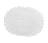 KOMBIUDA 5 Pezzi Fogli Essiccatore per Asciugatrice in Abs Bianco, Delicati per Tessuti, Facili da Conservare, Accessori di Ricambio per Lavatrice e Essiccatore