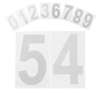 KOMBIUDA 5 set Numeri Adesivi Riflettenti Impermeabili per Cassetta Postale Autoadesivi Resistenti Sole e Usura Visibilità Notturna per Casa Ufficio e Veicoli