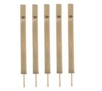 KOMBIUDA 5pezzi Flauto Richiamo Per Uccelli in Bambù Strumento Musicale Portatile Per Birdwatching All Aperto Adatto Principianti e Escursionisti