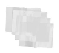 KOMBIUDA 5pezzi Portadocumenti in Trasparente Per Passaporto Identità Verticale Senza Cerniera Protezione Antipioggia e Slot Per Carte Di Credito e Documenti Di Viaggio