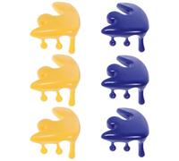 KOMBIUDA 6pezzi Protezioni Angolari per Mobili Paraspigoli per Tavoli e Scrivanie Copriangoli in Silicone Morbido ed Elastico per Proteggere Bordi e Angoli Duri di Mobili