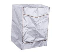 KOMBIUDA 7.5kg Telo Coprilavatrice Cerniera per Lavatrici Carica Frontale da Protezione per Lavatrice e Asciugatrice da Acqua Polvere e Ruggine Adatto per Wc Cucina Bagno e Balcone