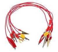 KOMBIUDA 7 Elettrici per Esperimenti Kit per Studenti con Connettori Banana e Clip Strumenti per Elettronico Educazione Interattiva e Sperimentazione Pratica