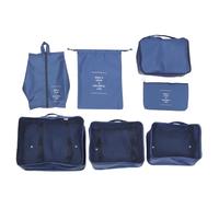 KOMBIUDA 7pezzi Organizer da Viaggio Cubi per Imballare Valigie Vestiti Cosmetici e Oggetti Resistenti e Leggeri per Lavoro e Vacanze