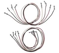 KOMBIUDA 8 Pezzi Cinturini Sportivi per Occhiali da Sole da Donna e Uomo Cordino Anti-Smarrimento Sgancio Rapido Catena Intrecciata in Vari Colori per Corsa Fitness e Lettura