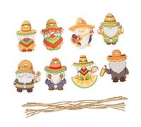 KOMBIUDA 8 Pezzi Decorazioni per Feste Decorazione sospesa Festival Festa gnomi maio Decorazioni Feste addobbi Feste Accessori Cinco de Mayo Cinco de Mayo Decorazioni per Ufficio Carta