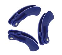 KOMBIUDA Aiuto la Svolta delle Chiavi 3 Pezzi, Girachiavi Leggero in Plastica Resistente, Ausilio la Rotazione delle Chiavi per Anziani e Disabili, Portachiavi Multifunzionale