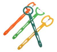 KOMBIUDA Allenatore della Lingua per Bambini, 4 Pezzi, Esercizi Orali e Allenamento della Mascella, Plastico, Migliora la Flessibilità la Pronuncia