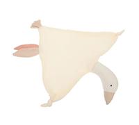 KOMBIUDA Asciugamano Rilassante per Ragazzo Ragazza Ragazza Forma di Cigno Coperta Coccolosa per Ragazzo Piccoli Decorativa Materiale di Cotone Sicuro