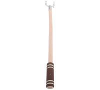 KOMBIUDA Asta per stendibiancheria in legno di faggio 58 cm, supporto per appendere vestiti resistente e stabile, per asciugare capi e tessuti delicati