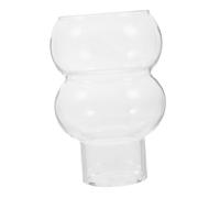 KOMBIUDA Bicchiere Vetro Trasparente per Dessert Freddo e Gelato Tazza Riutilizzabile per Cocktail e Bevande Fredde per Feste Ed Eleganti