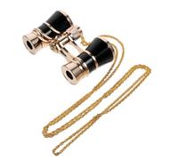 KOMBIUDA Binocolo Compatto da Viaggio con Catena, Piccolo Telescopio Portatile da Concerto e Teatro per Donne, Binocolo Tascabile Multifunzione per Escursioni e Attività All’aperto, Design