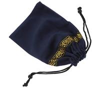 KOMBIUDA Borsa Per Carte Tarocchi in Velluto Con Cordino Sacchetto Compatto e Portatile Per Conservazione e Protezione Per Carte Tarot e Giochi Divinatori