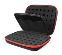 KOMBIUDA Borsa Per Dadi Portatile Cerniera Custodia A Doppio Scomparto Per Dadi Da Gioco Incluso Per Trasporto E Organizzazione Di Accessori Da Gioco