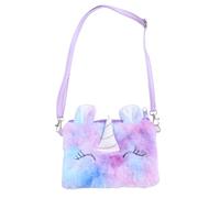 KOMBIUDA Borsetta Tracolla Unicorno in per Bambine Crossbody Morbida e Compatta per Feste e Regali