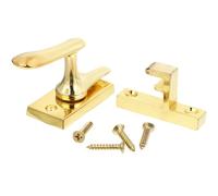 KOMBIUDA Bullone Serratura Porta in Metallo Antiruggine per Legno Chiavistello Sicurezza Facile da Installare per Bagno Cucina e Finestra Uso Domestico e Hotel Design Resistente e Duraturo