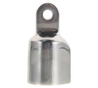 KOMBIUDA cap Part Canopy Eye End cap per Barca e Yacht, 22mm, Acciaio Inossidabile, Argento, Leggero e Salvaspazio, per RV e Navigazione, Accessorio Terminale