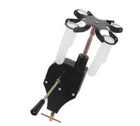 KOMBIUDA Centrifugatore Manuale a Mano per Scuola Media e Superiore, Separazione ad Alta Efficienza, Leggero, in Plastica Nera per Uso in Laboratorio e Attività All'aperto