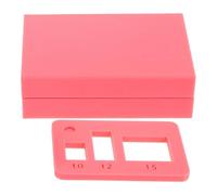KOMBIUDA Clay Bead Shaping Roller, Modeling Tool for Clay Beads in plastico, 1 Set, 10/12/15mm, per DIY Projects e Uniform Sphere Shaping