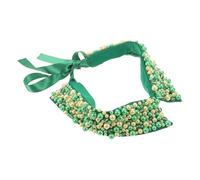 KOMBIUDA Colletto Finto con Fatto Mano Colletto Camicia Scollo con Laccio Collare Decorativo Rimovibile per e