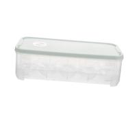 KOMBIUDA Contenitore Per 10 Uova Con Coperchio, Scatola Porta Uova Da Frigorifero in Plastica Sicura, Capacità Grande Per Conservazione Ordinata in Cucina