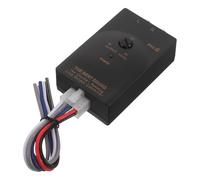 KOMBIUDA Convertitore di Altoparlanti per Auto Funzione Ritardo, Adattatore Rca Audio Stereo per Subwoofer, Compatibile Impianti Audio Veicolari, Installazione Semplice e Supporto