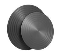 KOMBIUDA Coprifornello per Fornelli Elettrici Diffusore di Calore Riduttore di Gas in Alluminio Protezione Piastra ad Anello per Sobbollire Vassoio Rotondo 20 Cm Cm