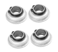 KOMBIUDA Cuscinetti in Acciaio Per Forcella e Stelo Sedia a Rotelle 4 Pezzi Set Accessori Per Ruote Anteriori Sterzanti Sedie a Rotelle Manuali Stabilità e Sostituzione Semplice