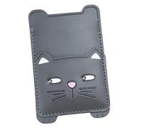 KOMBIUDA Custodia in Pu Adesiva Per Telefono, Supporto Per Tessere Di Credito Adesivo, Organizer Per Smartphone Sottile e Pratico