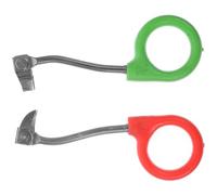 KOMBIUDA Cutter a Triangolo per Potatura in 2 Pezzi di Plastico e Acciaio Inossidabile, Ideale per Potatura e Innesto nel Frutteto e Casa