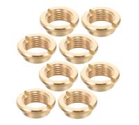 KOMBIUDA Dadi per Movimento Orologio al Quarzo 4Mm Testa Tonda 8 Pezzi Kit Fai da Te per Riparazione Orologi da Parete Collegamento Saldo e Funzionamento Silenzioso